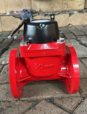 Flow Meter Limbah Air Panas