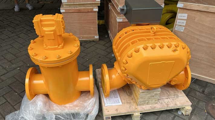 Flow meter solar 6 inch