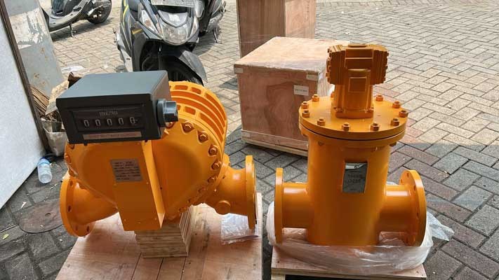 Flow meter solar 6 inch