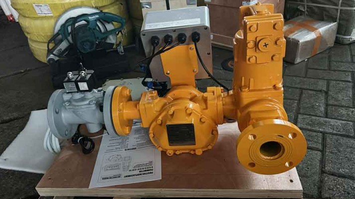 Flow Meter Solar Digital